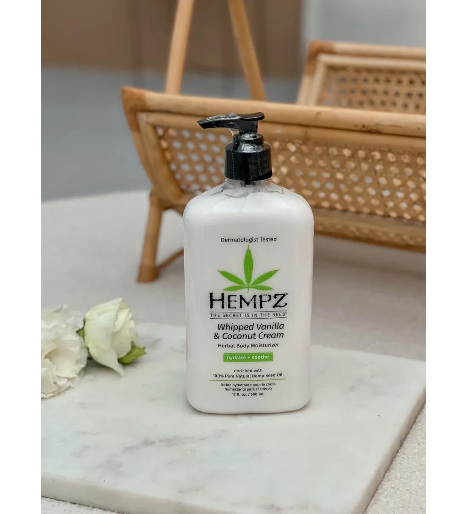 HEMPZ Body milk whipped vanilla coconut cream