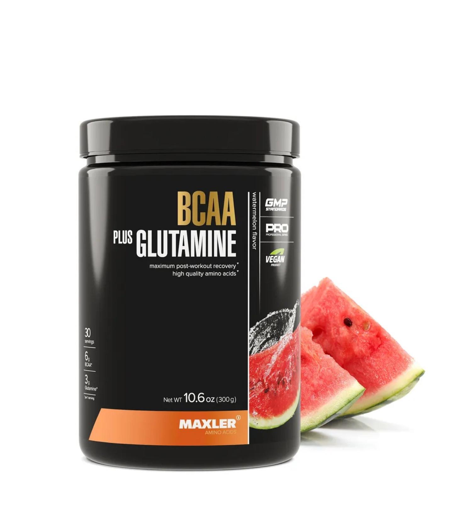 maxler BCAA Plus Glutamine 300g watermelon - Buy Online on GoSupps.com