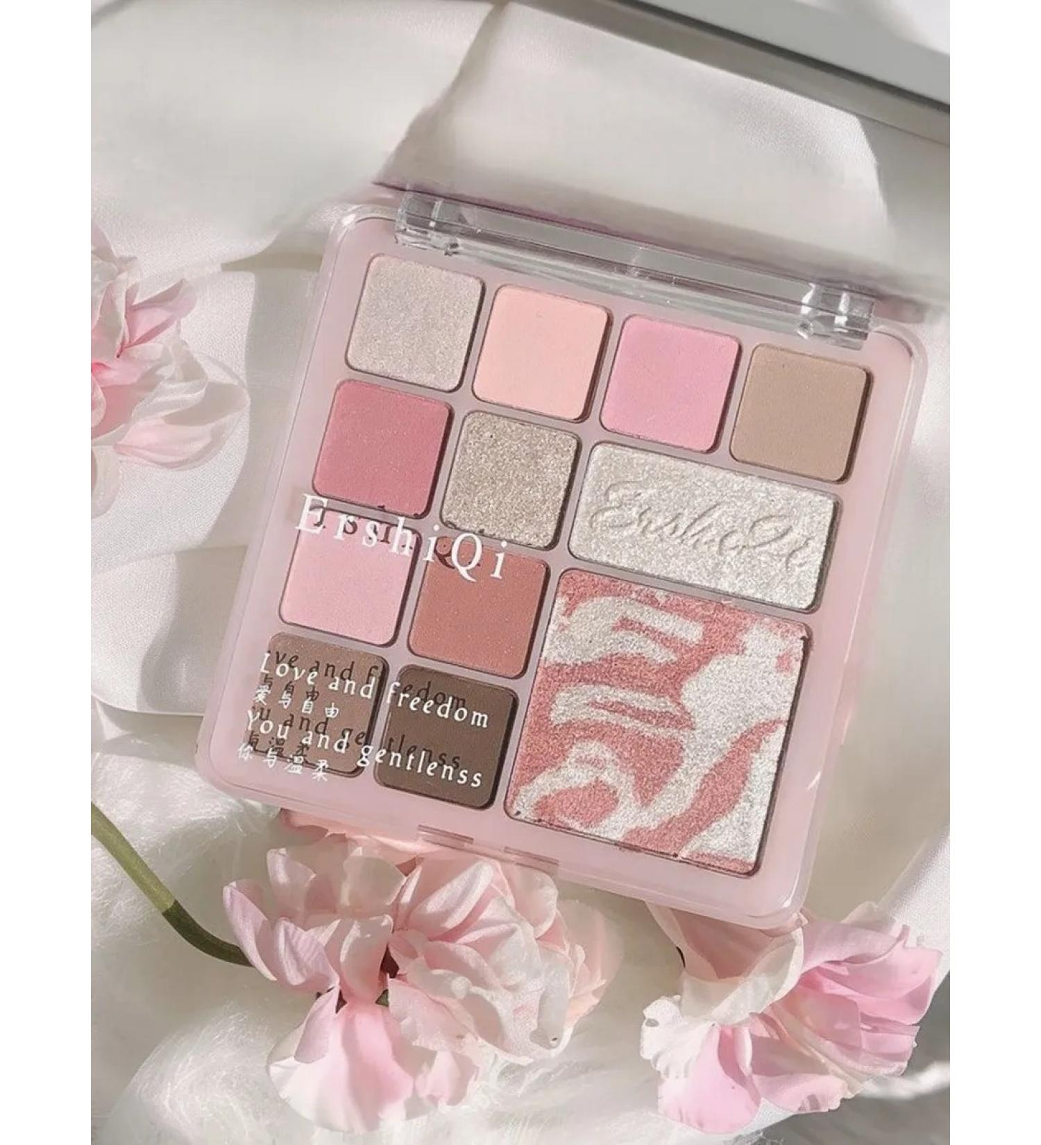 Miss Lara Palette Korean shadows for the eyelids of blush and highlighter - Buy Online on GoSupps.com