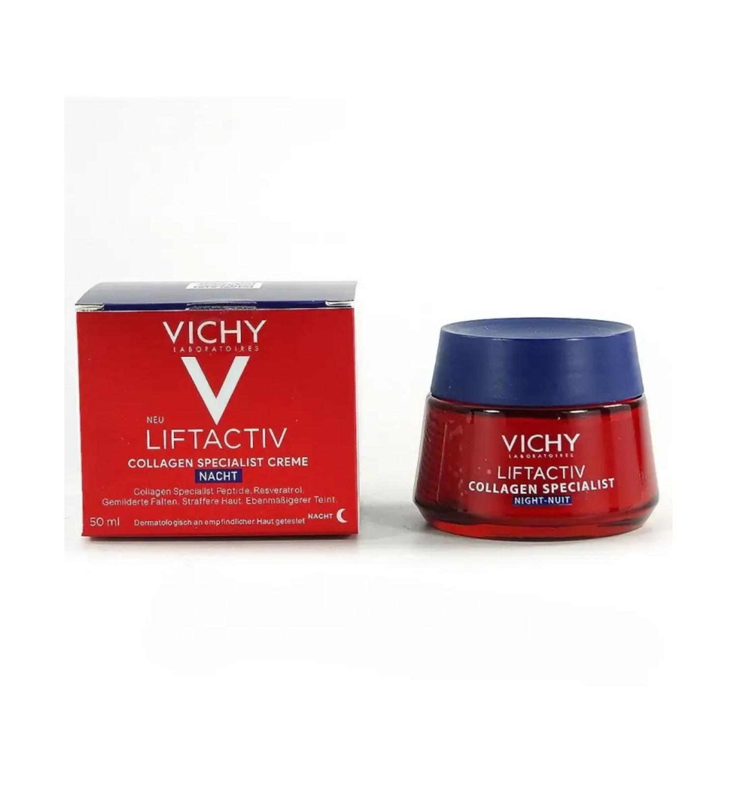 VICHY Night Cream against wrinkles Liftactiv Collagen Specialist