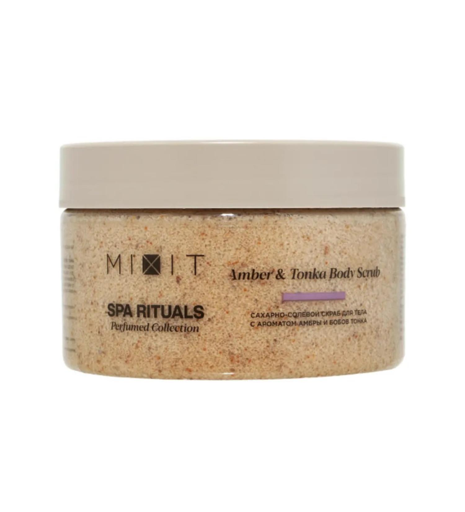 MIXIT Sugar-sun scrub SPA RITUALS AMBER & TONKA 300 g - Buy Online on GoSupps.com