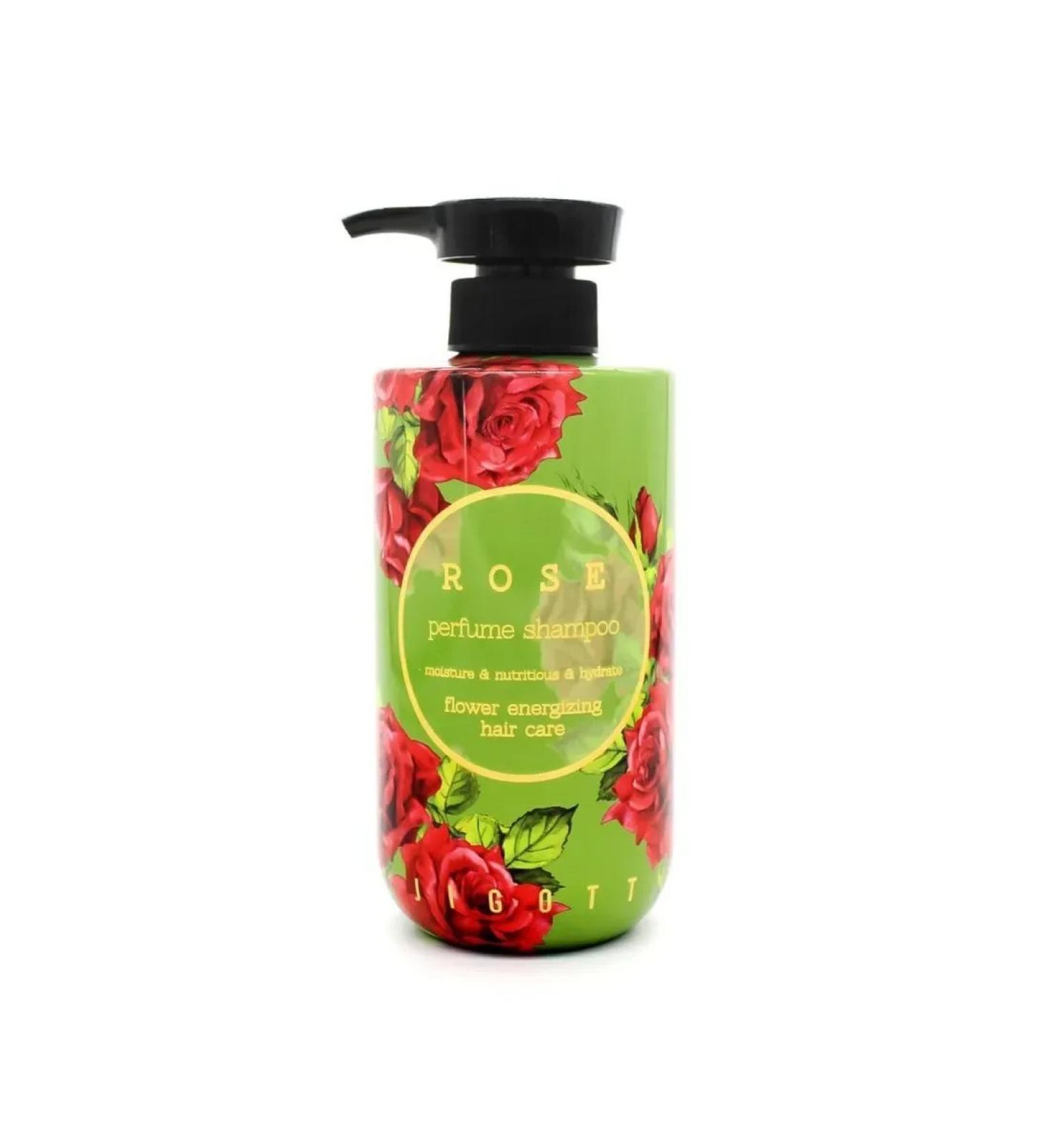 Jigott Hair shampoo Rose Perfume Shampoo 500 ml