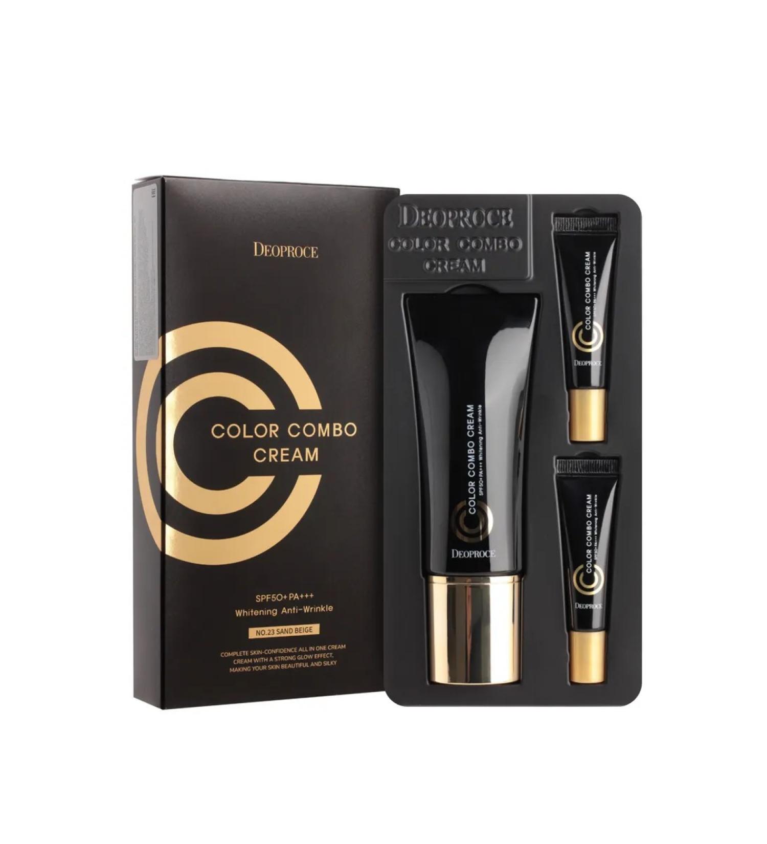 DEOPROCE Set of tonal creams CC creams 23 tone