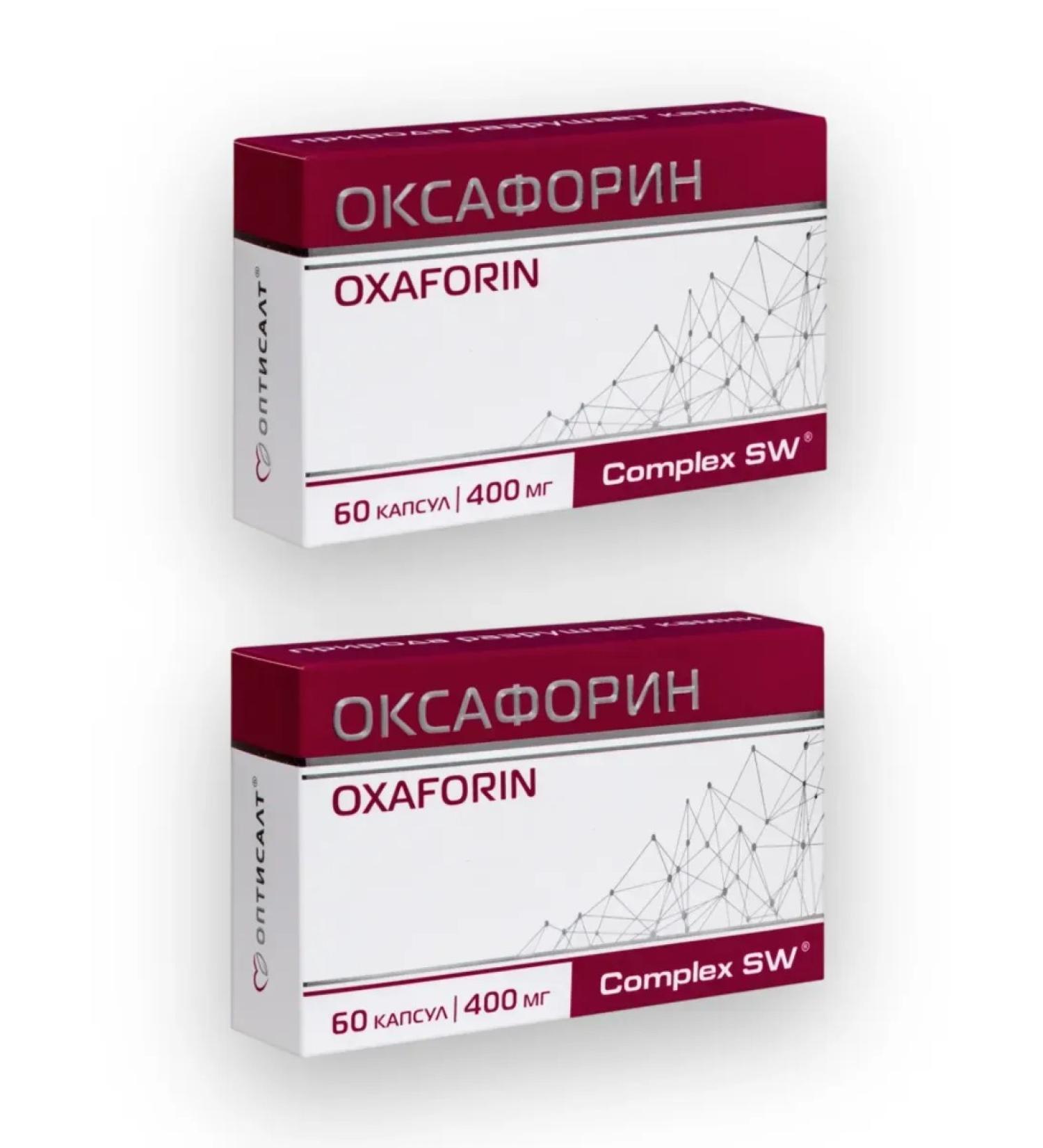Optisalt Oxaphore 60 capsules 2 pcs - Buy Online on GoSupps.com