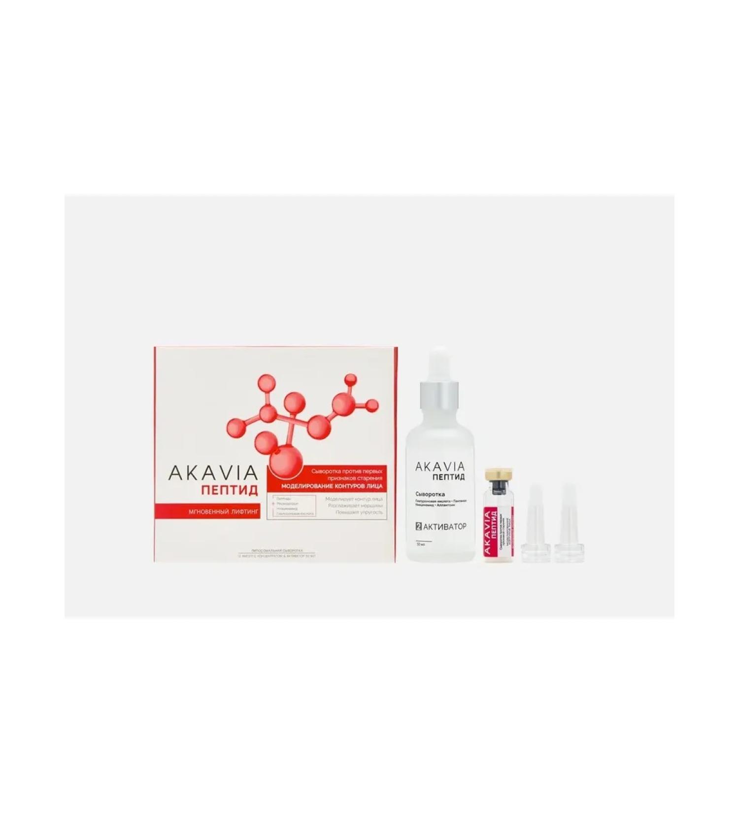 Facial set against the first signs of aging