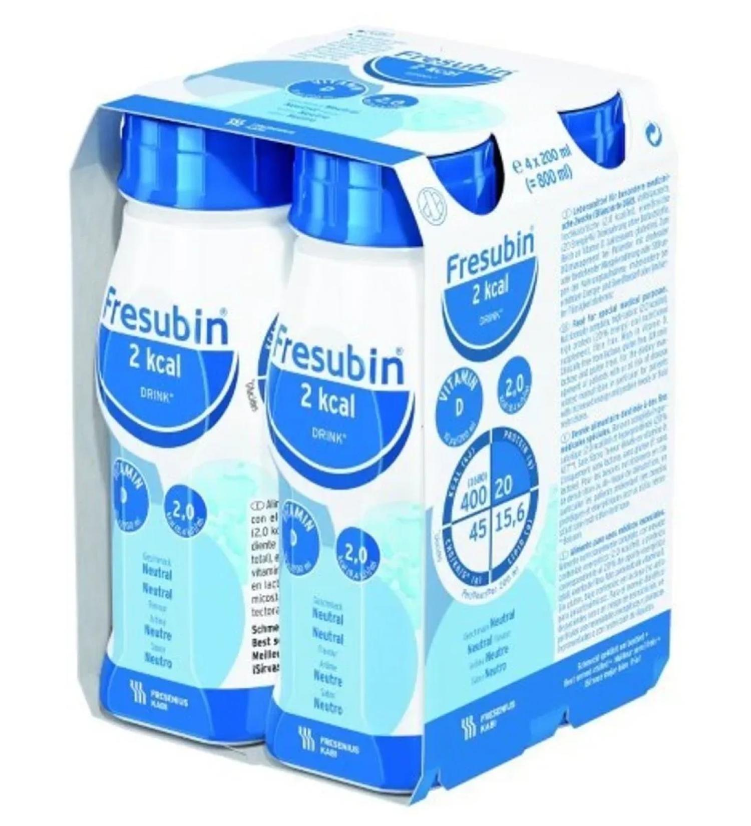 Fresubin 2 kcal drink with dietary fibers 200ml - Buy Online on GoSupps.com