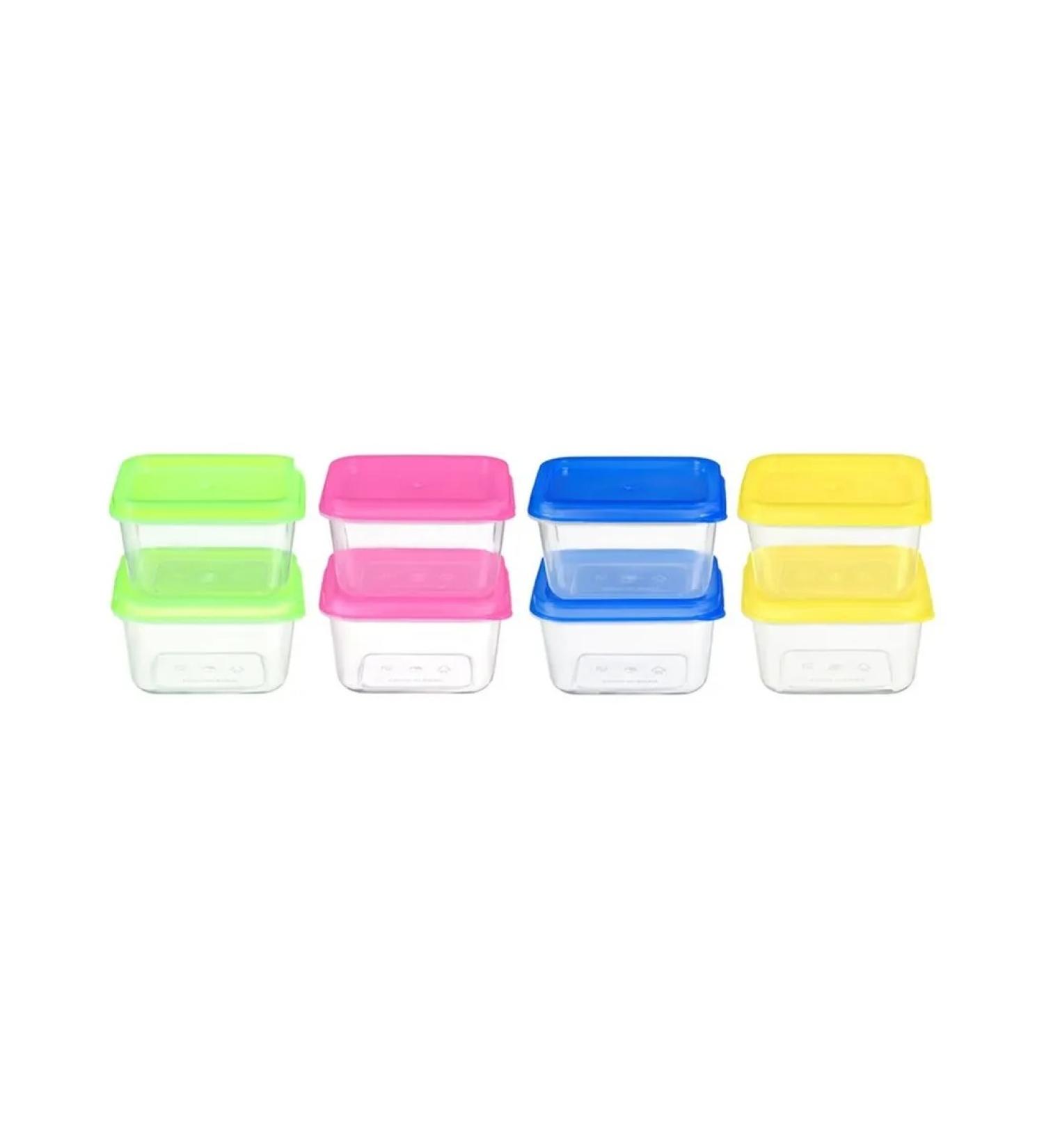 Set of containers for baby food 8 pcs - Buy Online on GoSupps.com