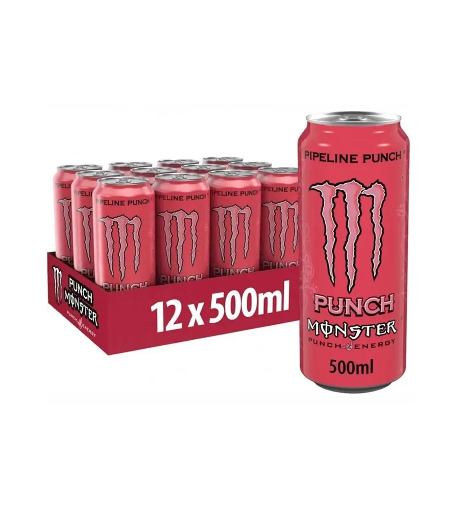 Monster Energy United Kingdom Energetic Monster Pink Pipeline Punch 12pcs 500 ml
