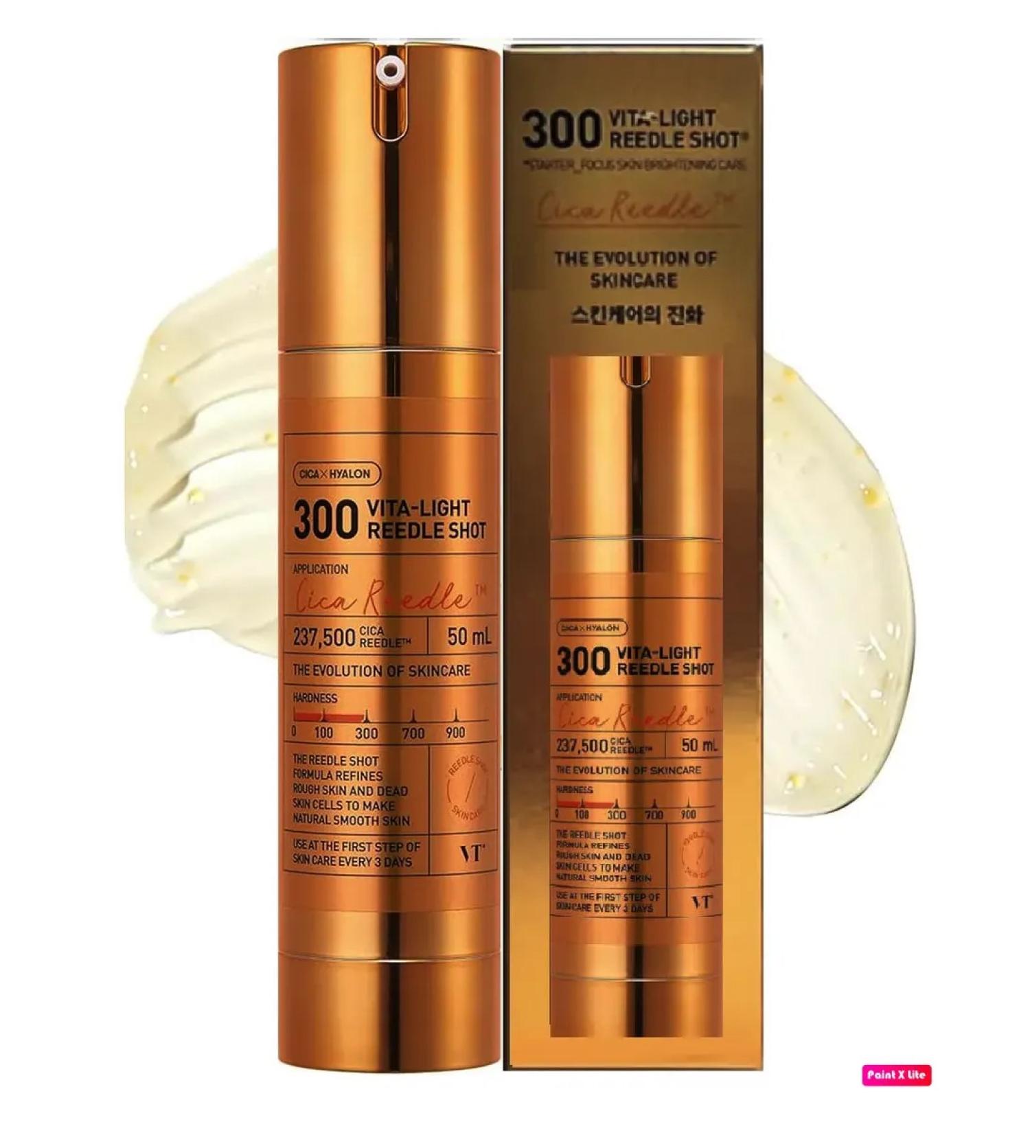VT Cosmetics Booster-serum with microeles VT Vita-Light Reedle Shot 300 - Buy Online on GoSupps.com