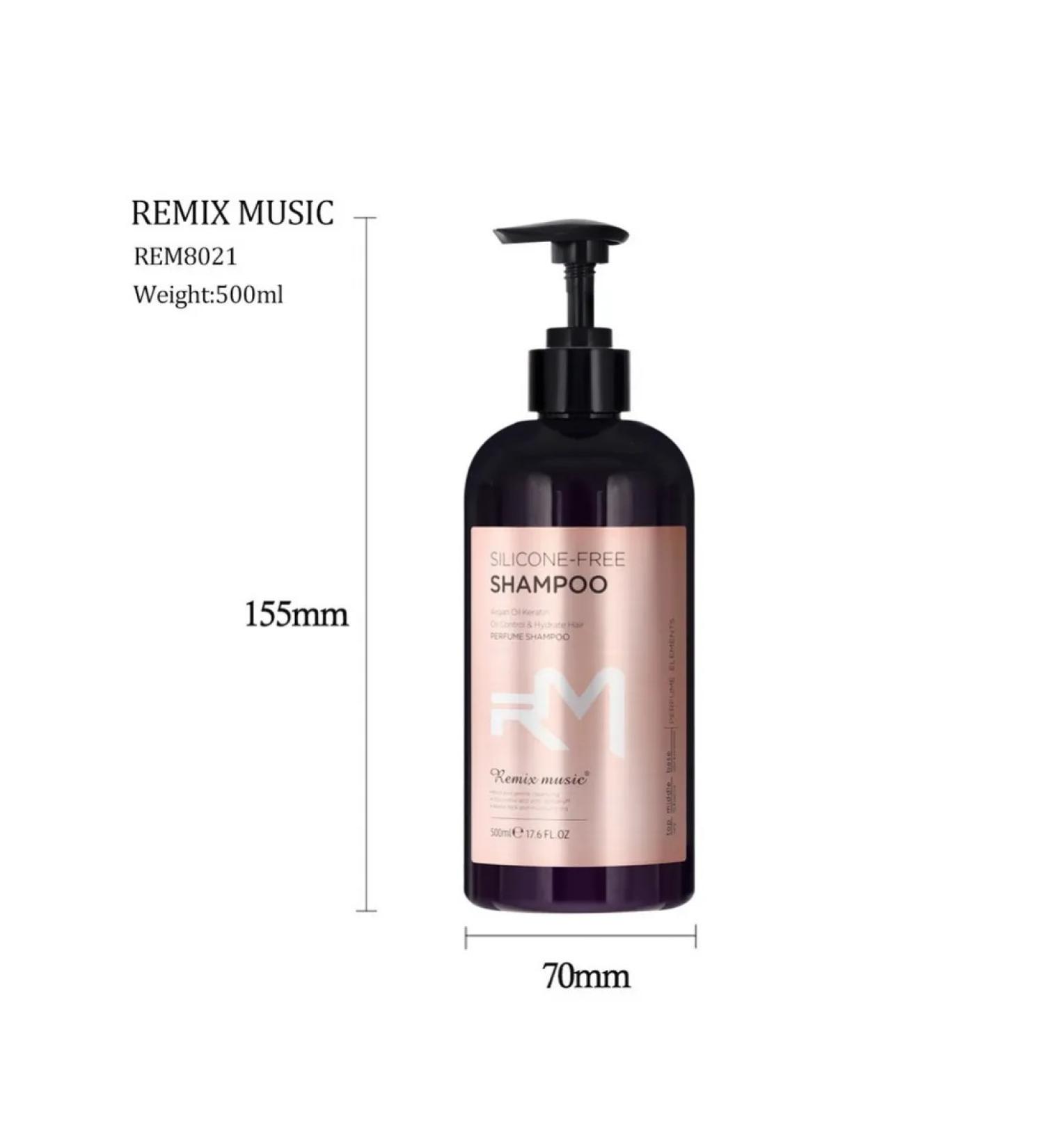 shampoos Remix Music shampoo with argan oil 500ml - Buy Online on GoSupps.com
