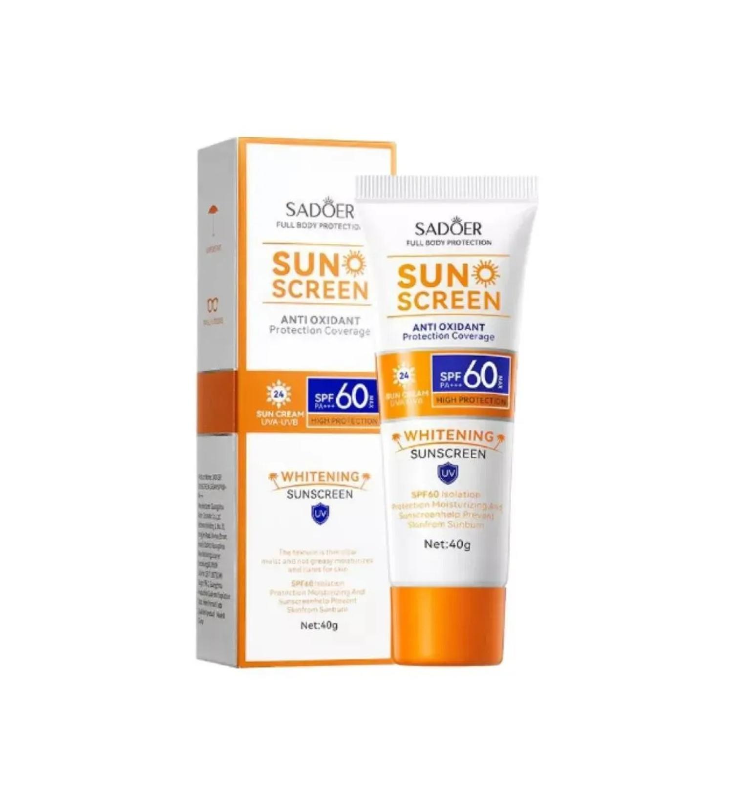 Cosmetics Bleaching cream from tanning sadoer - Buy Online on GoSupps.com