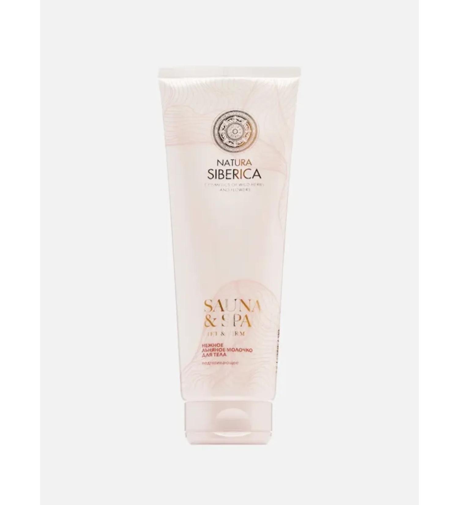 Natura Siberica Delicate linen milk for body 200 ml