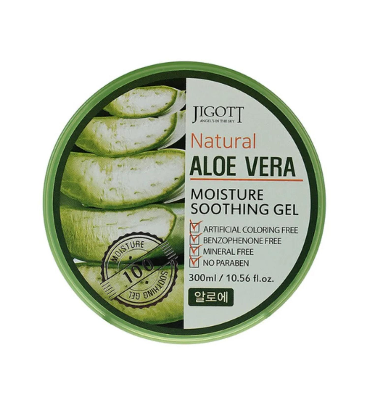Jigott Natural Aloe Vera Body Gel with Aloe 300 ml