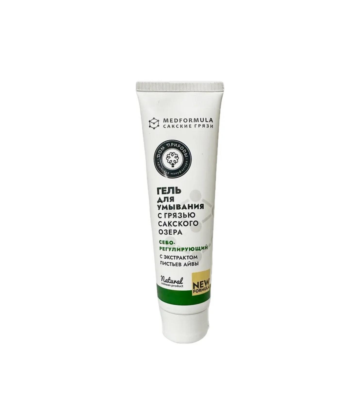 Manufactory House of Nature Seborrheal gel to wash with quince leaves with mud