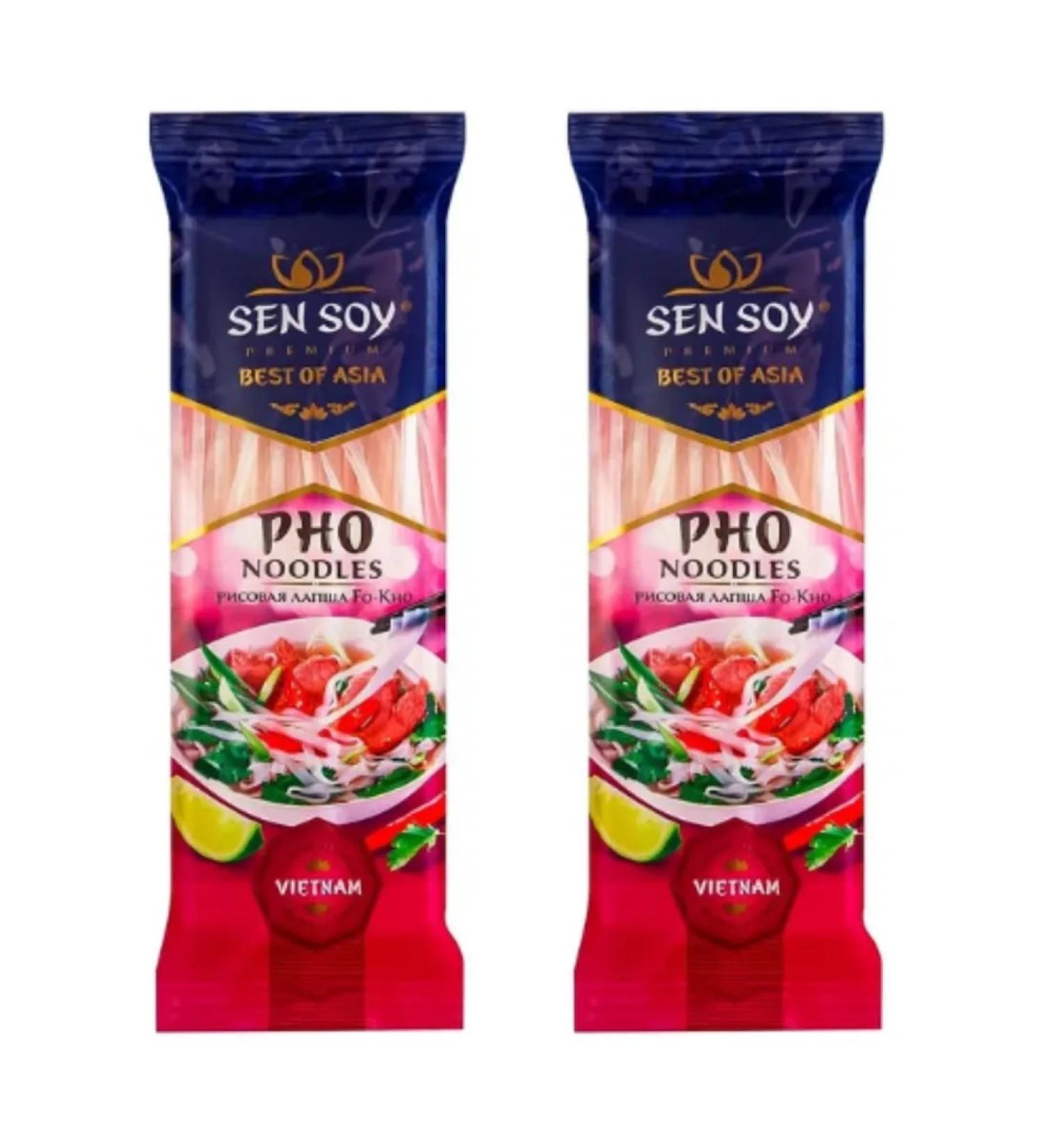 Sen Soy Lapsha rice premium Fo-Kho 200 gr 2 pcs - Buy Online on GoSupps.com