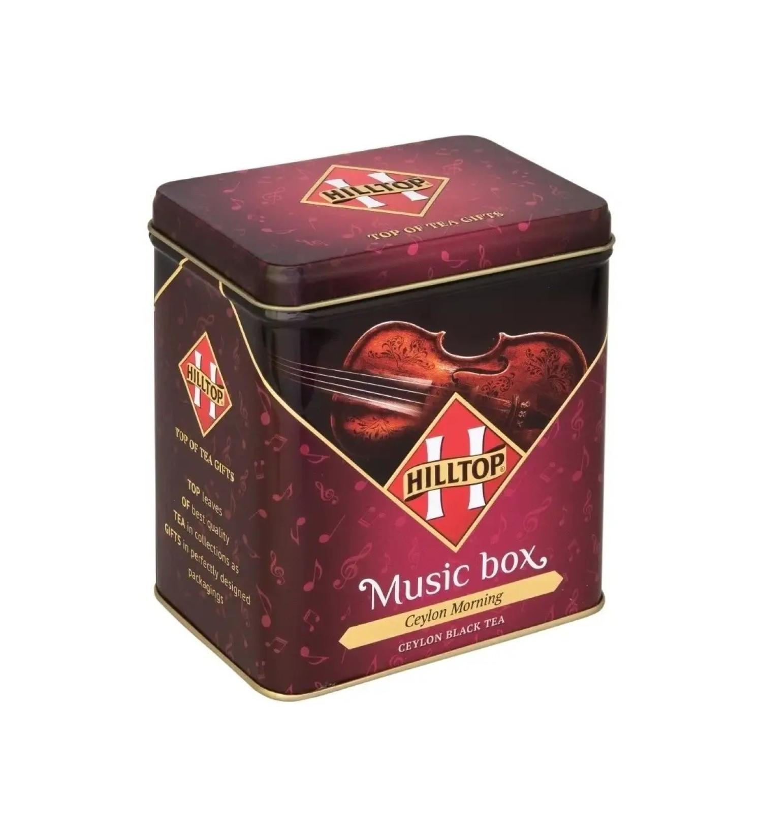 HILLTOP Black Tea in a musical box 100 g - Buy Online on GoSupps.com