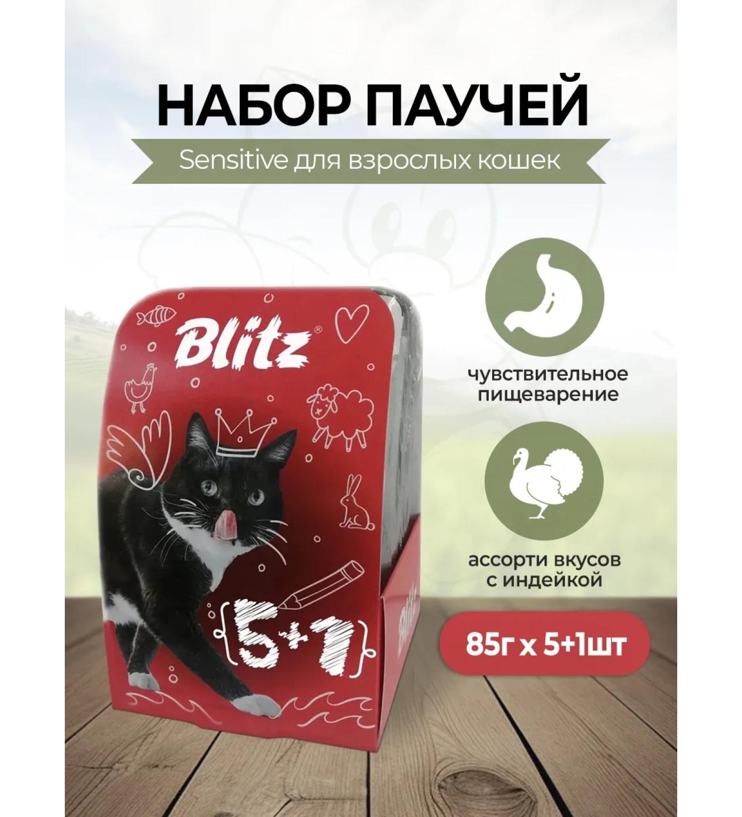 Set of spider for cats with assorted tastes - 85 g x 5+1 pcs - Buy Online on GoSupps.com