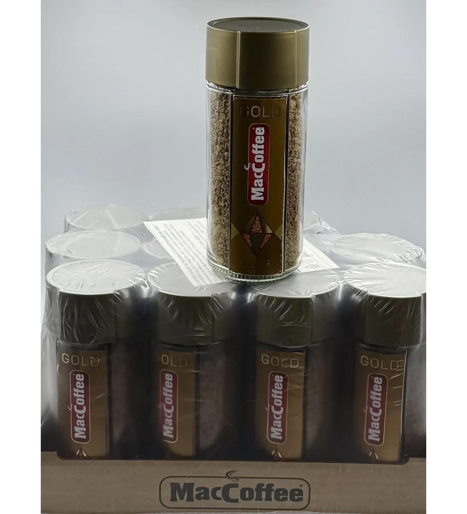 Coffee Maccof Gold ST 90g MacCoffee Gold - 12 pieces - Buy Online on GoSupps.com