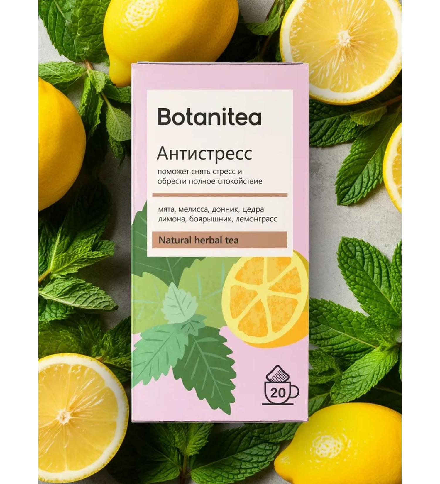 BIOPRACTIKA Tea drink Botanitea Antistress 1pc