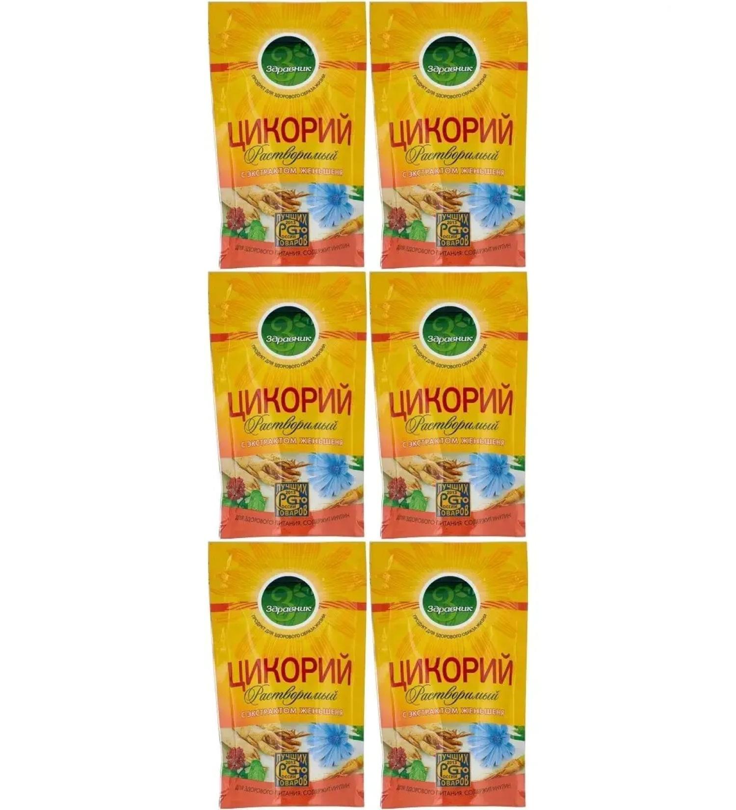 ZDRAVNIK Chicory with ginseng 85 grams 6 pieces