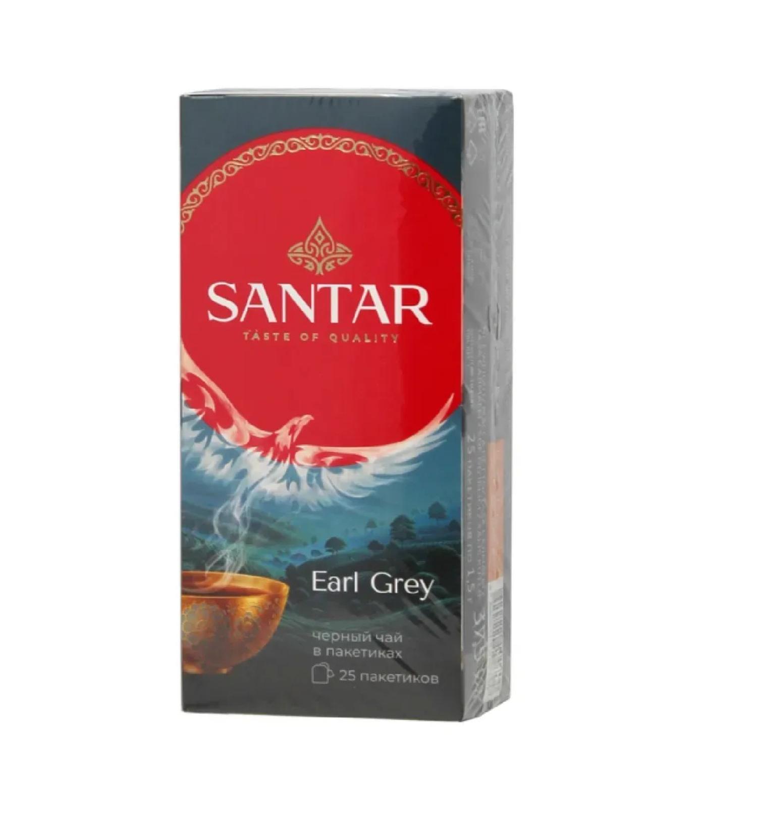 Santar Black tea Earl Grey 25 Pack*1.5g