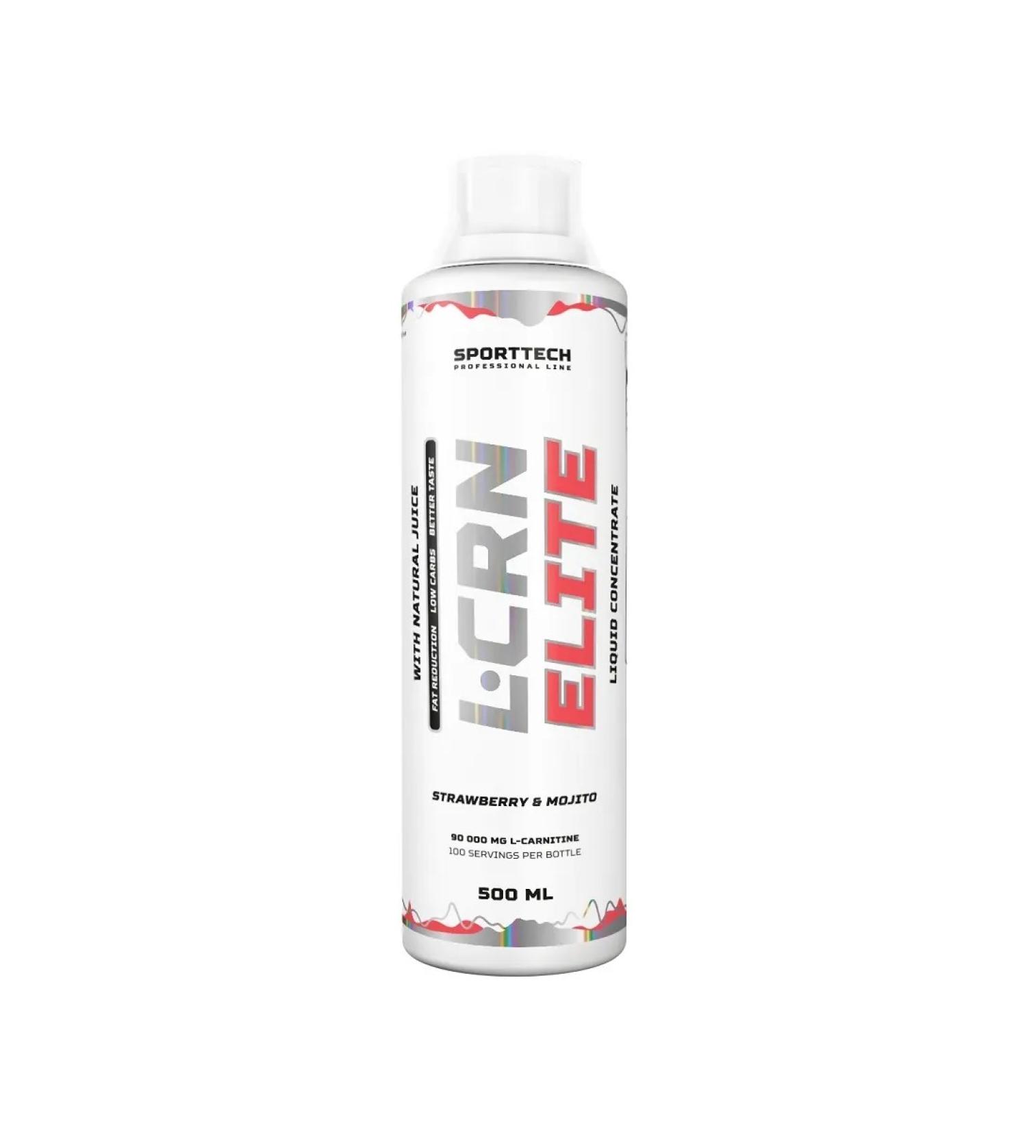 Sports technologies L-carnitine L-Carnitine Elite 500 ml of strawberries-Mochito