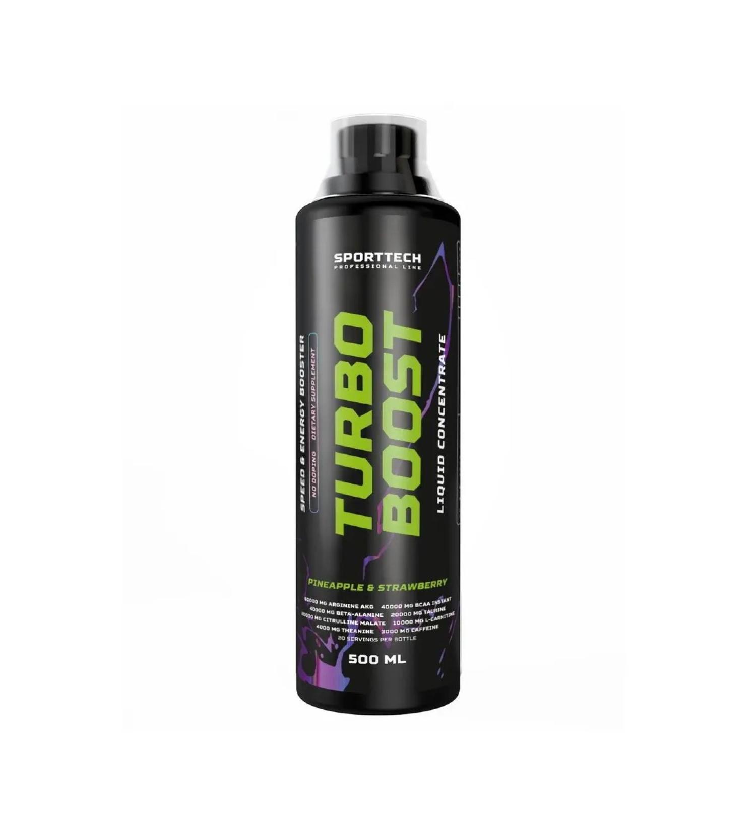 Sports technologies Pre-Rivery Turbo Boost 500 ml orange lemon