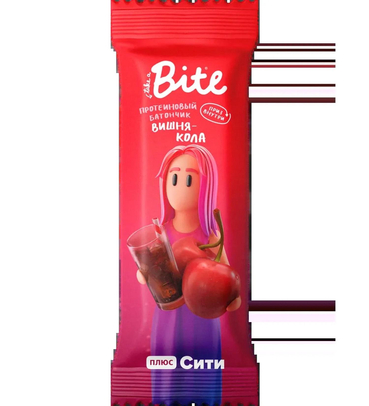 Bank protein take a bite Vishnya-Cola 8pcs