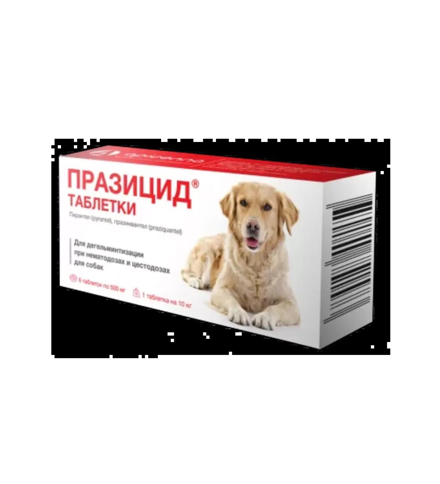 Apicenna Prazicide Dog tablets