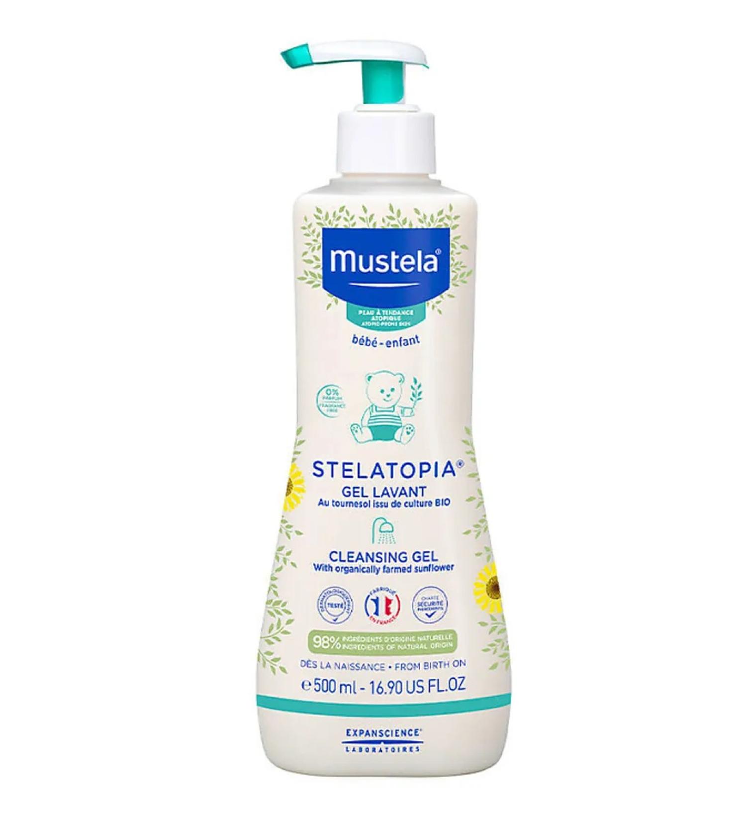 Mustela Gel for dry and atopic skin Stalatopia 500 ml