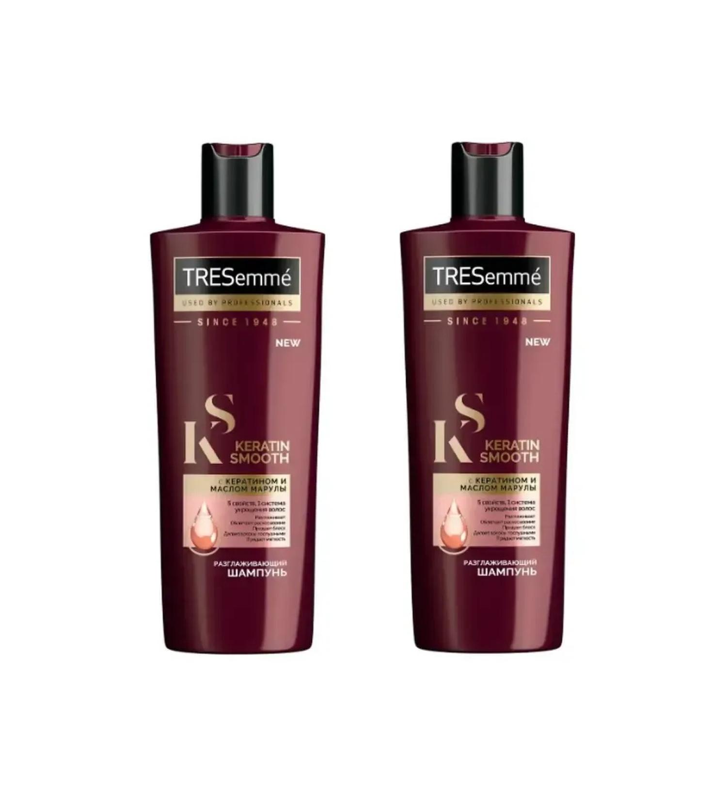 TRESemme Ceratin shampoo 400ml 2pcs