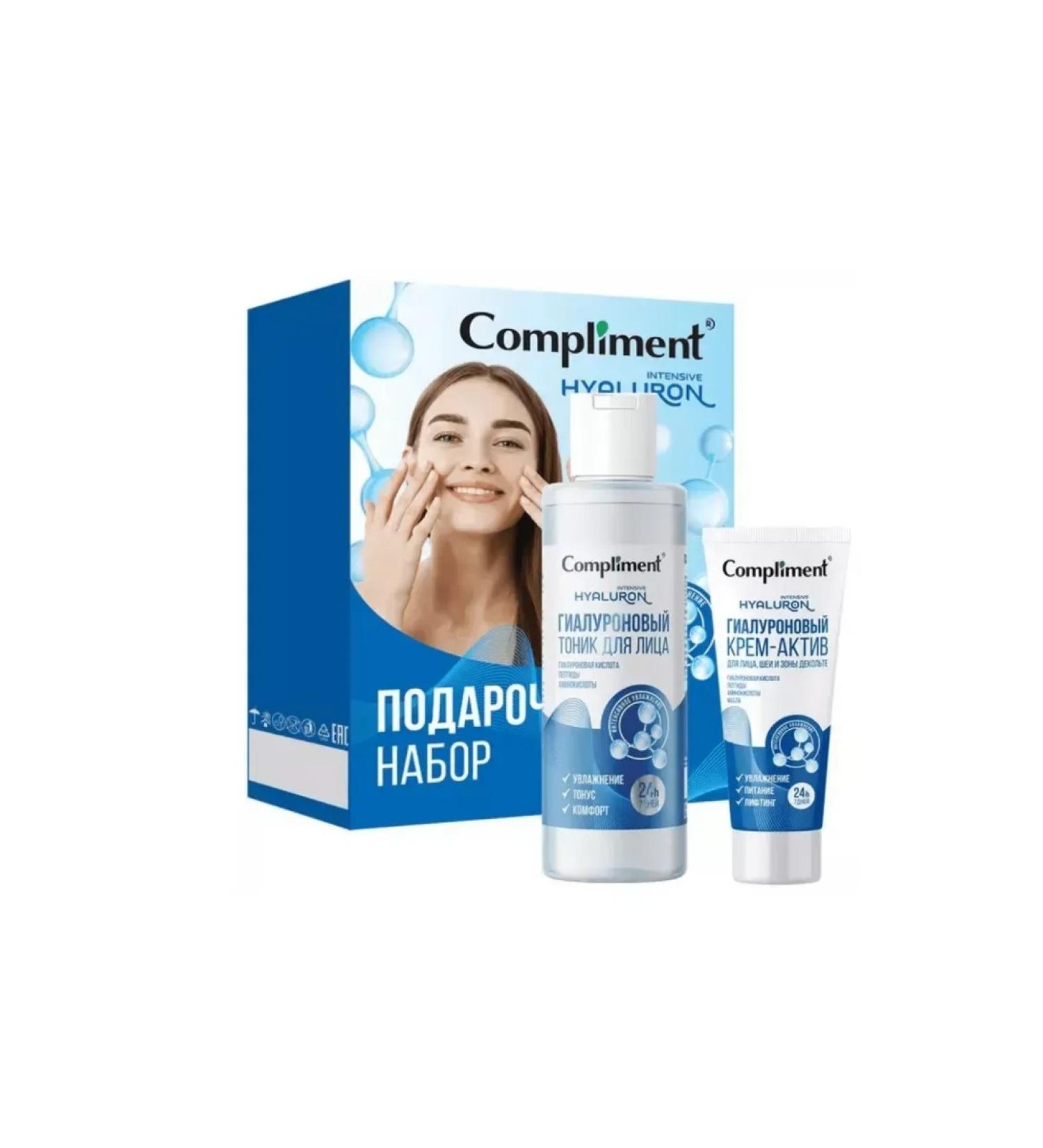 Compliment Facial hyaluronic tonic and face cream