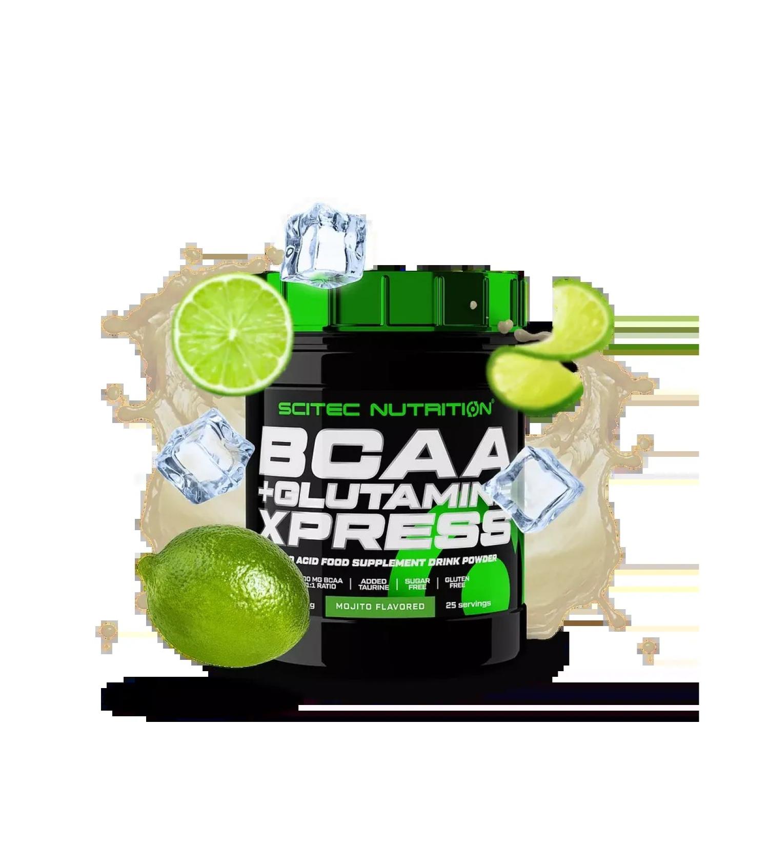 Scitec Nutrition BCA glutamine Scitec BCAA Glutamine Xpress 300G Mojito - Buy Online on GoSupps.com