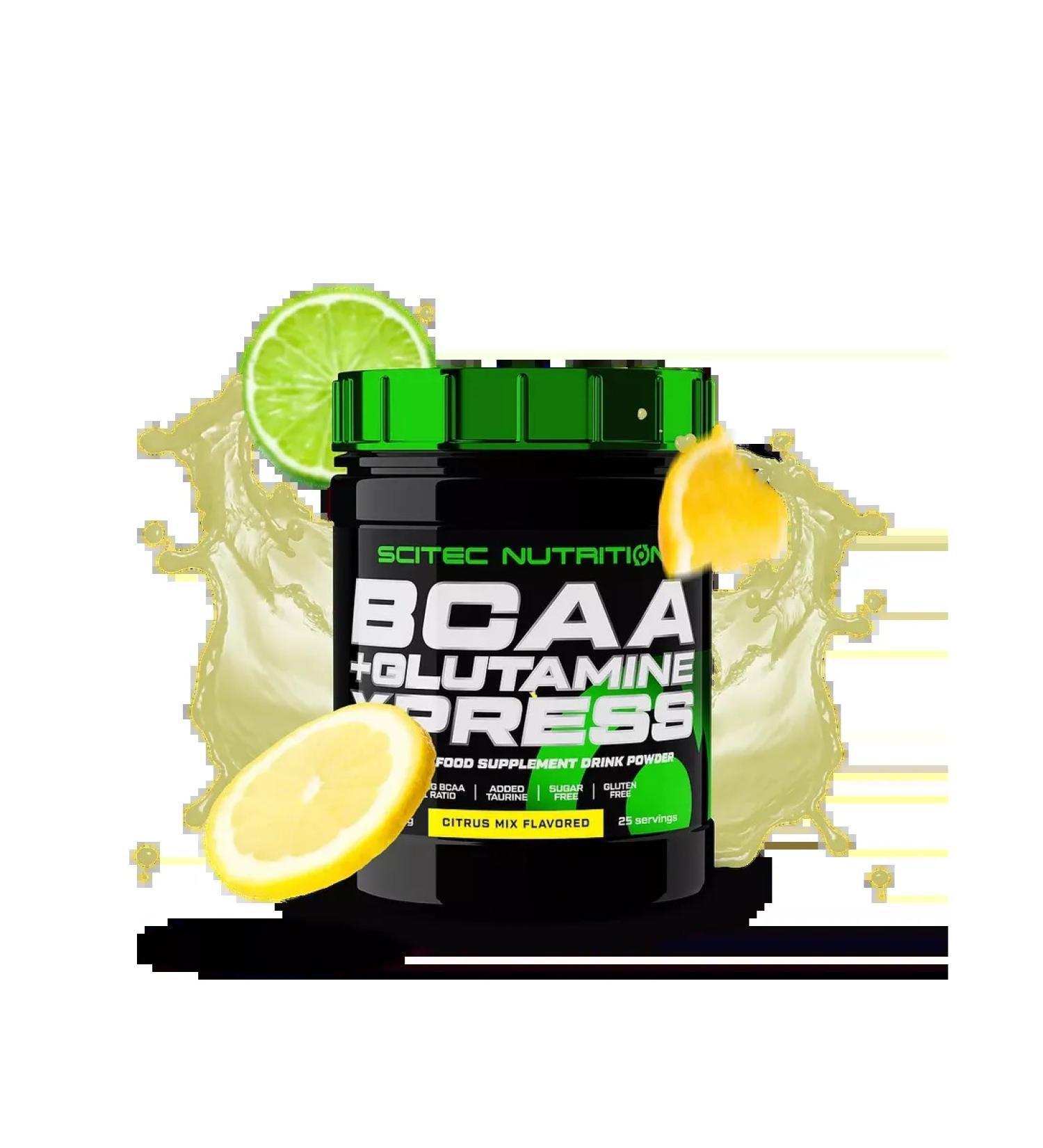 Scitec Nutrition BCA glutamine Scitec BCAA Glutamine Xpress 300G Citrus - Buy Online on GoSupps.com
