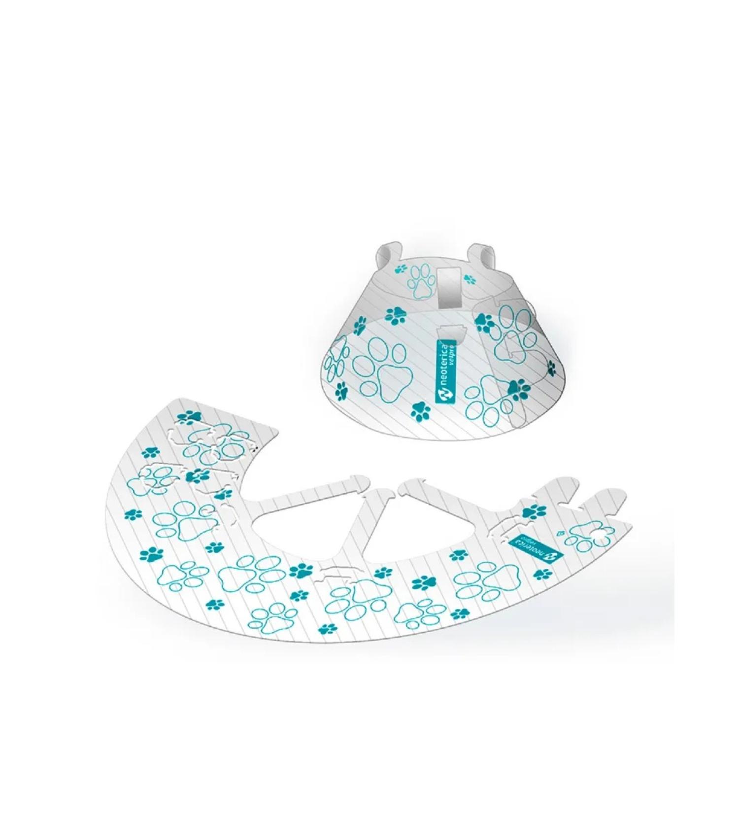 Neoterica Click protective collar with a fixer 12.5 cm