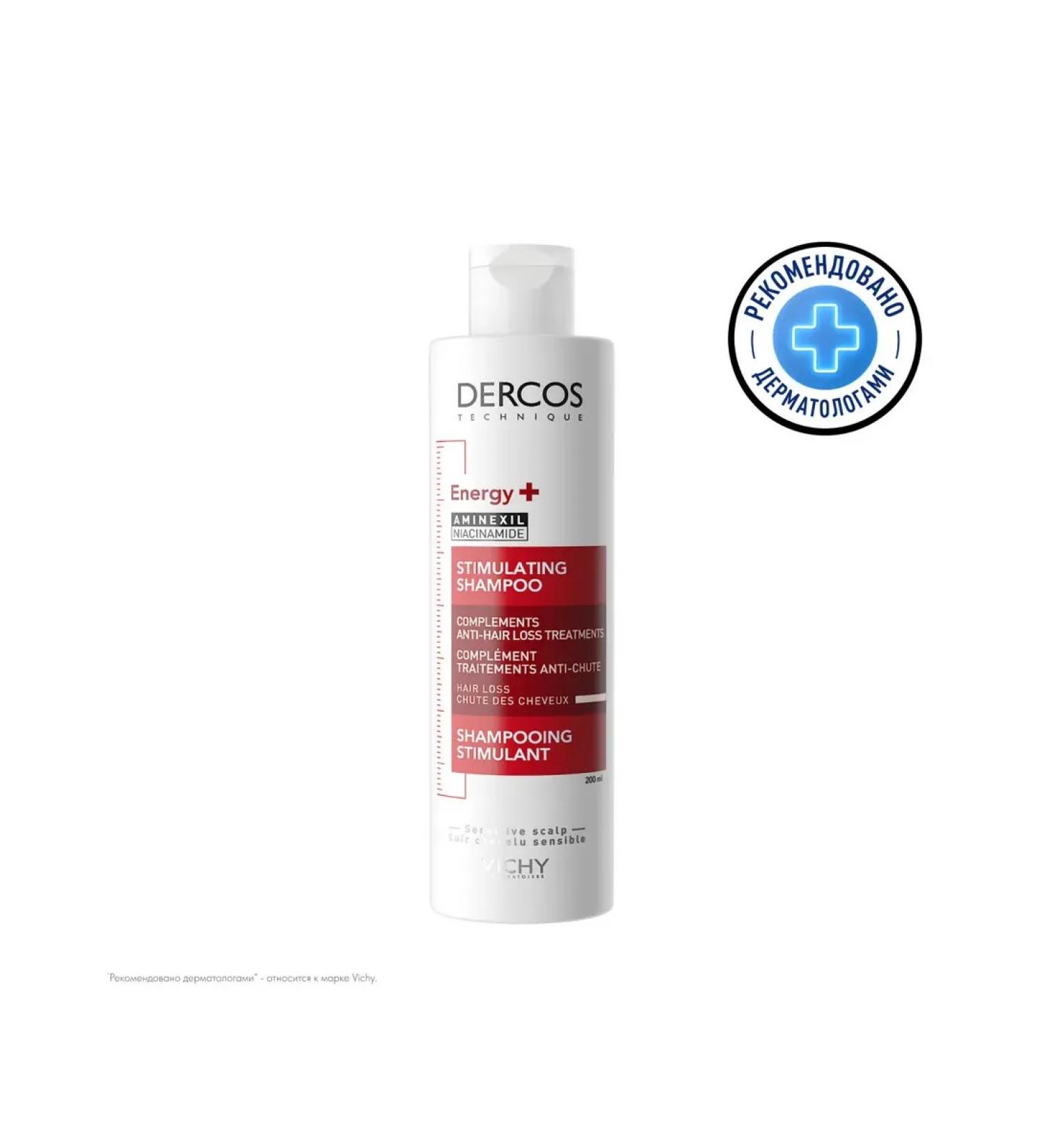 VICHY Decros shampoo tonic from hair loss 200 ml - Buy Online on GoSupps.com