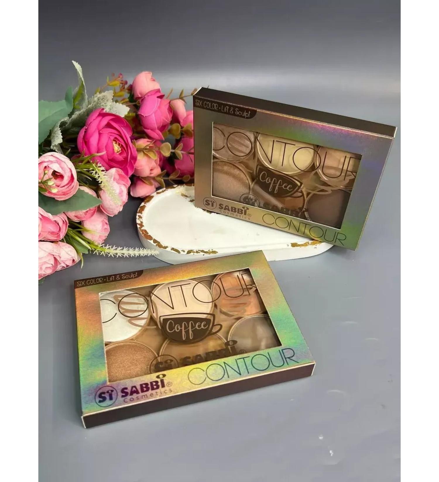 Contouring face shadow palette shadows sculptor highlighter