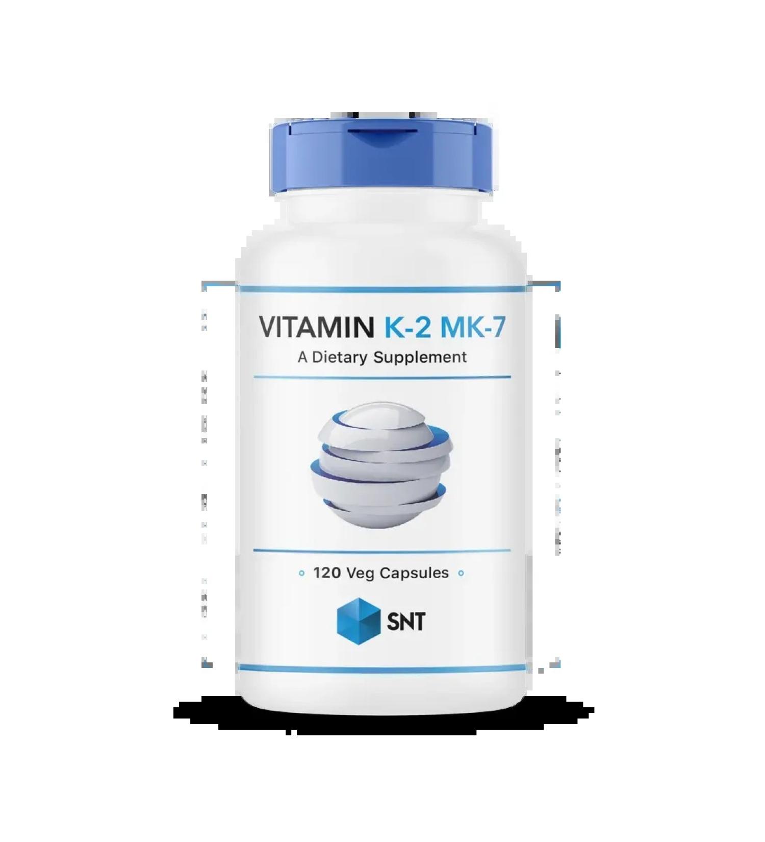 SNT Vitamin K2 MK7 120 capsules - Buy Online on GoSupps.com