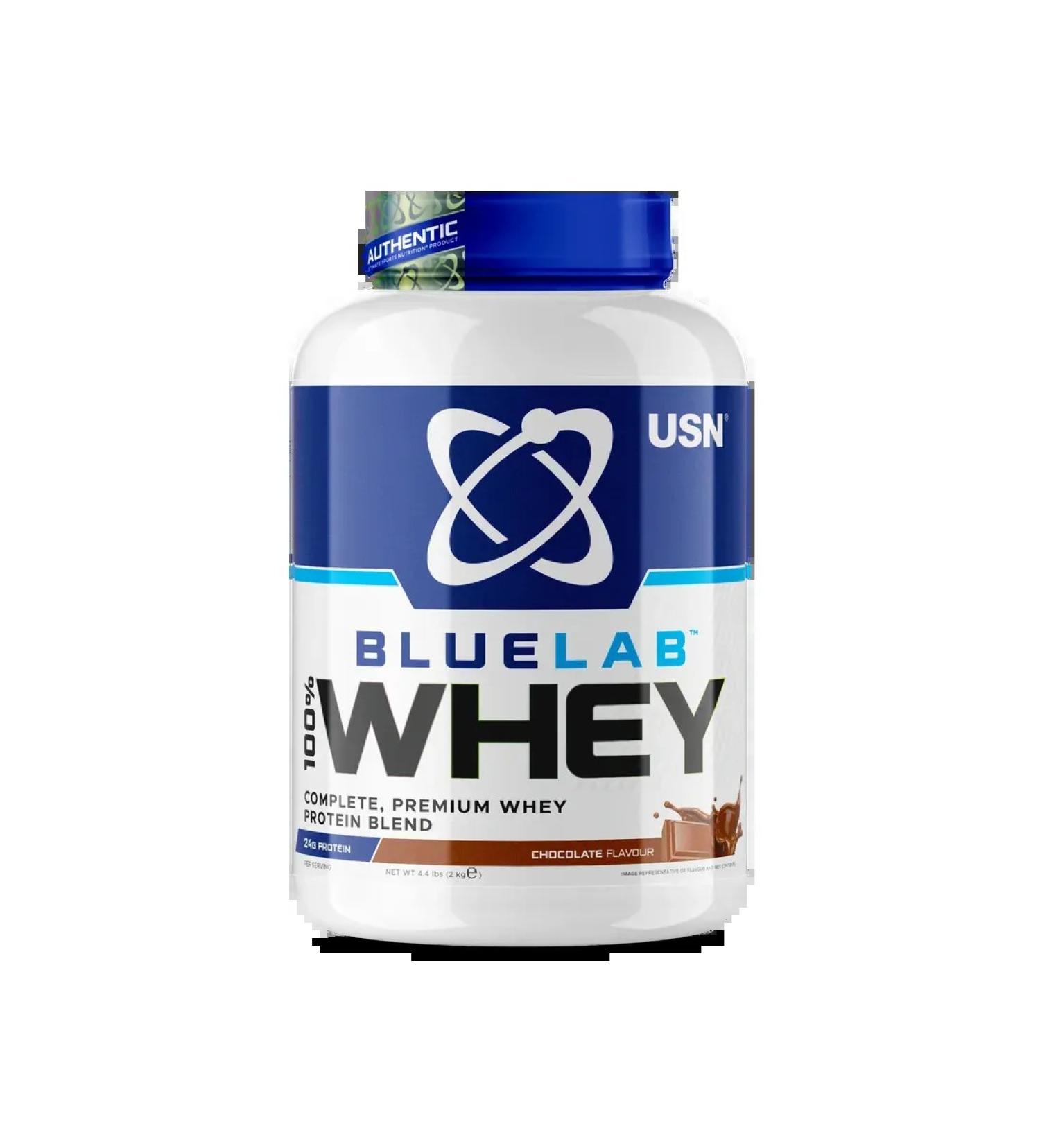 USN Serum protein Blulab Whey 2000g chocolate - Buy Online on GoSupps.com