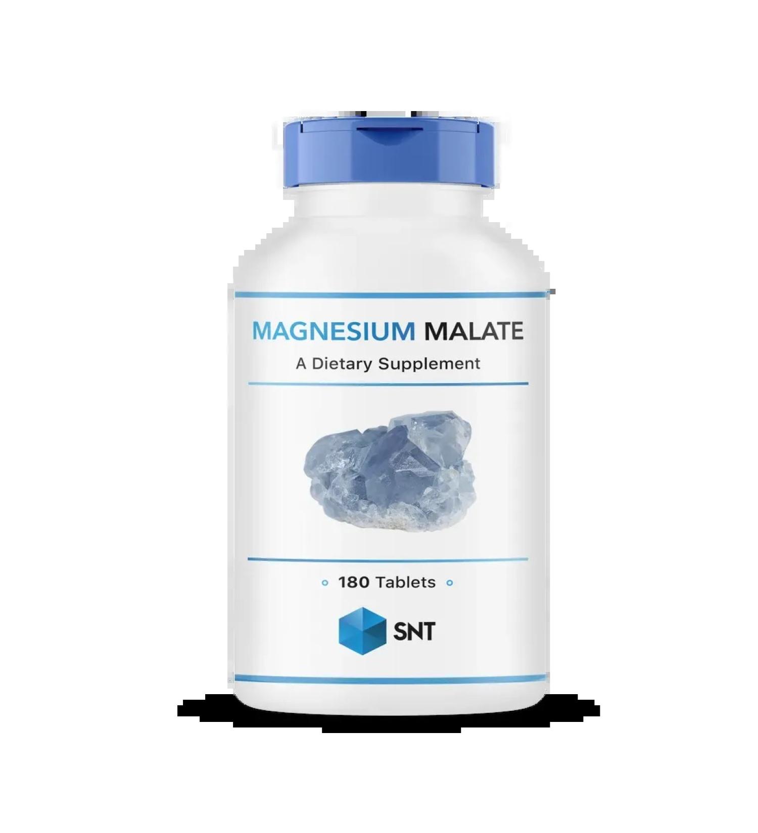 SNT Magnesium Magnesium Malate 180 tablets - Buy Online on GoSupps.com
