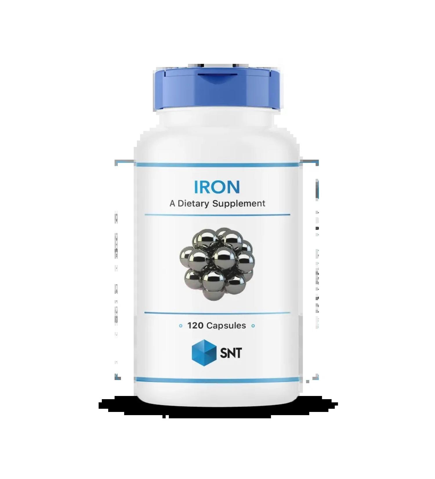 Iron vitamins Iron 36 mg 120 SNT capsules Iron 36 mg - Buy Online on GoSupps.com
