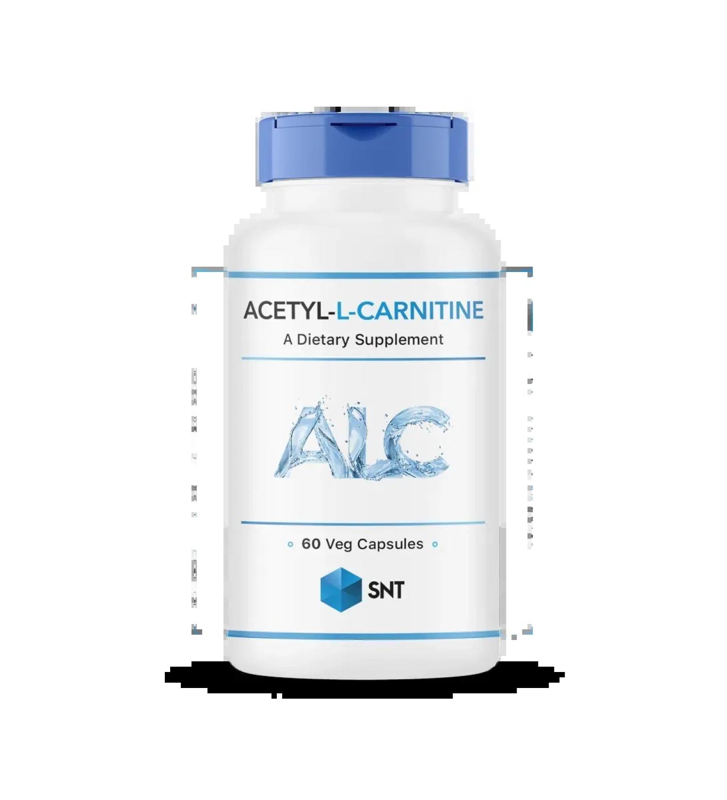 SNT Acetyl l carnitine for losing weight fat burner 500 mg 60 kap - Buy Online on GoSupps.com