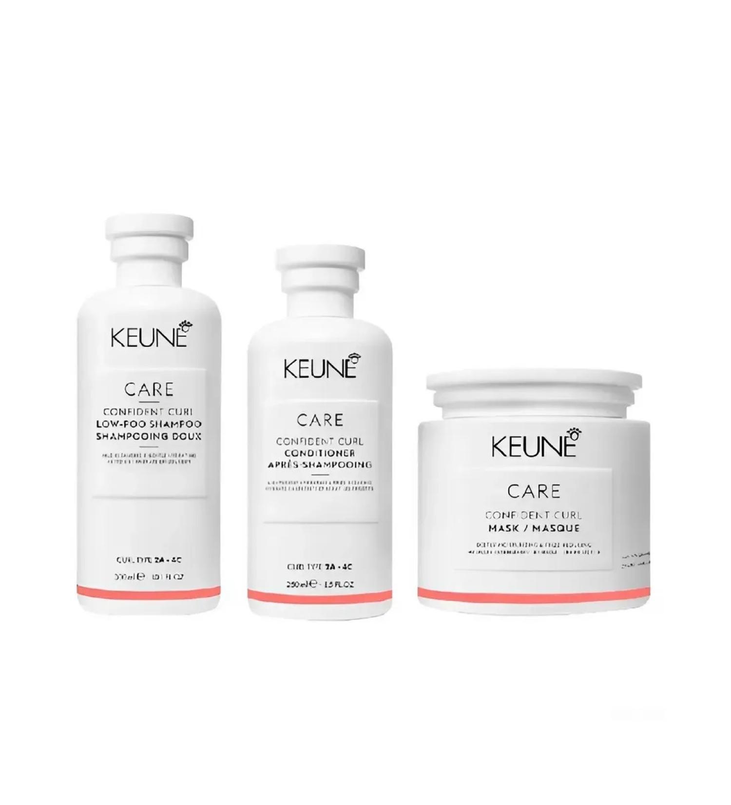 KEUNE Curly hair set Care Confident Curl Low-Poo - Buy Online on GoSupps.com