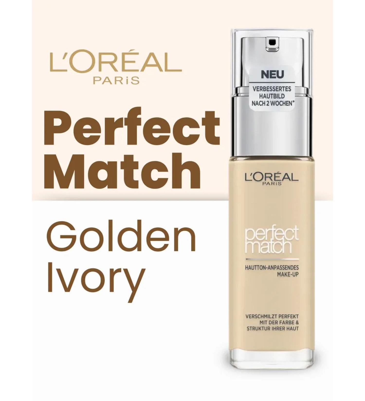 L'OREAL PARIS Core Cream Perfect Match Golden Ivory - Buy Online on GoSupps.com