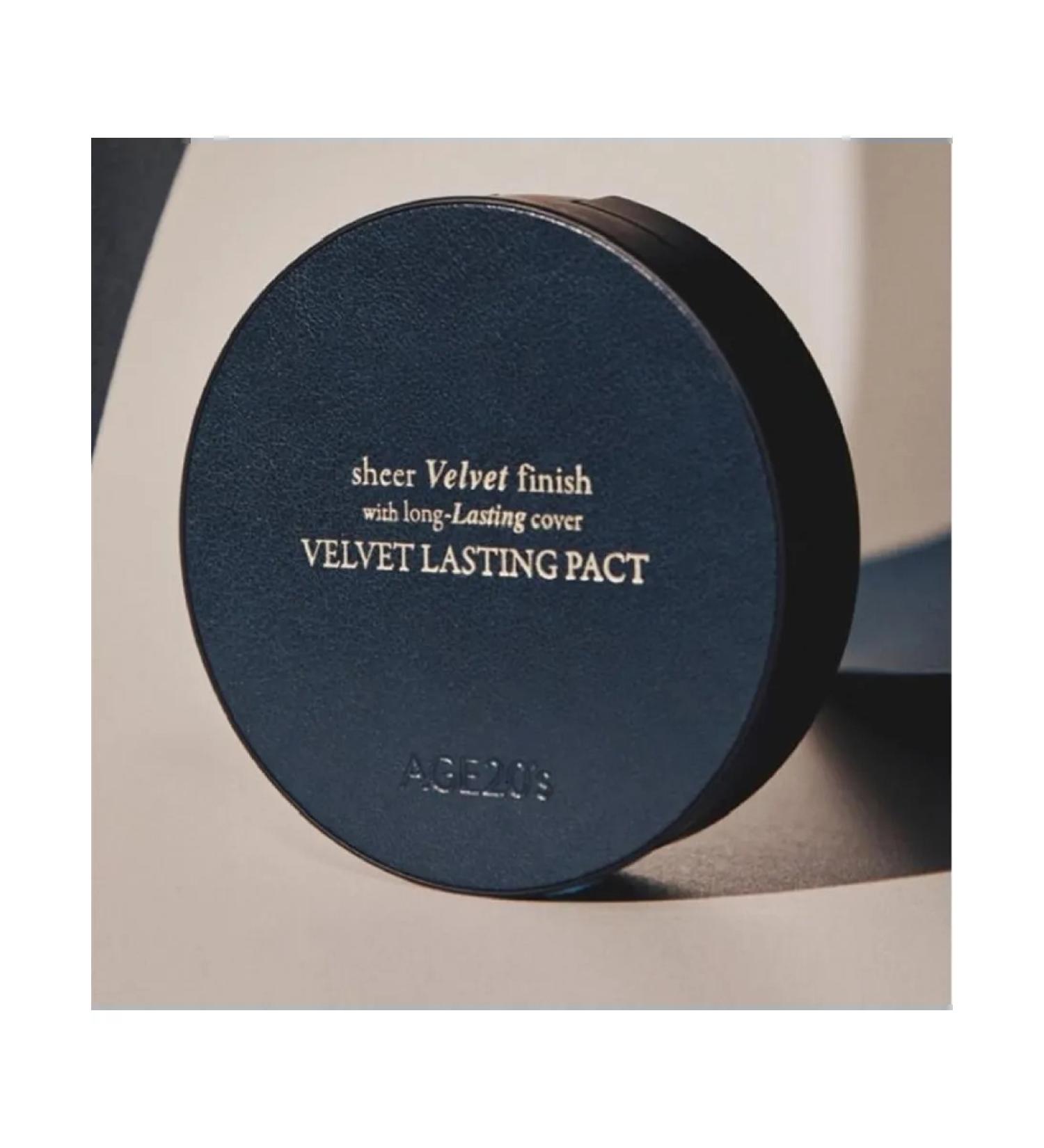 AGE 20'S Facial Kushon Mini Velvet Lasting Fact 21 tone - Buy Online on GoSupps.com