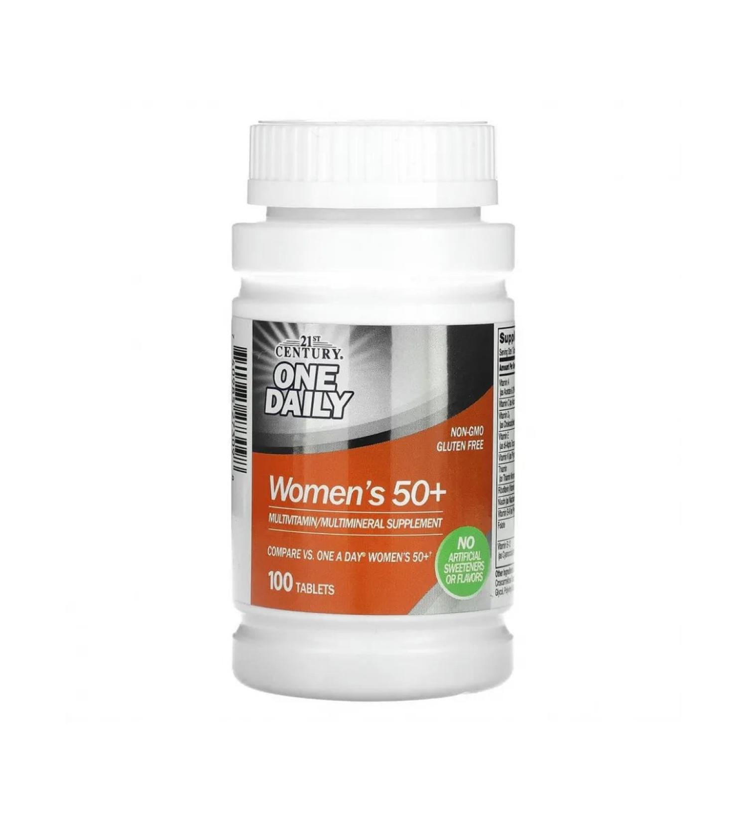 21st Century Multivitamins for women over 50 100pcs