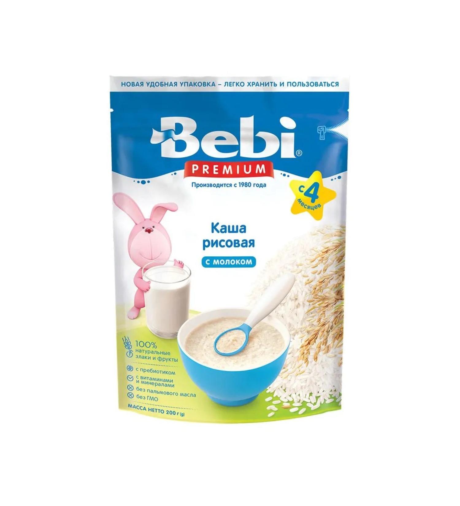 Milk porridge Bebi Premium rice from 4 months 200g