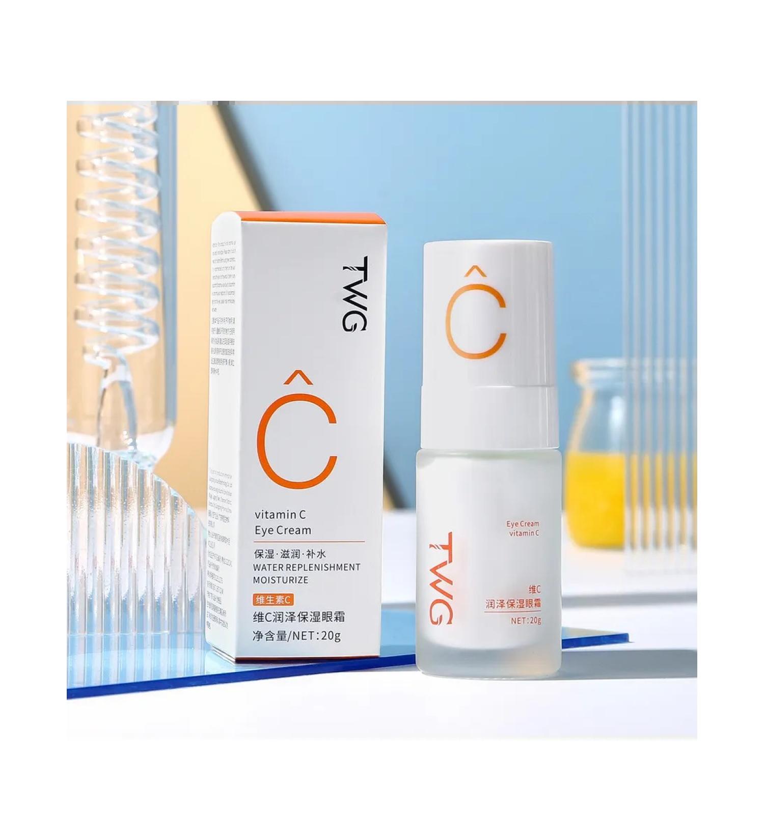 Korea original Cream for the area around the eyes with vitamin C - Buy Online on GoSupps.com