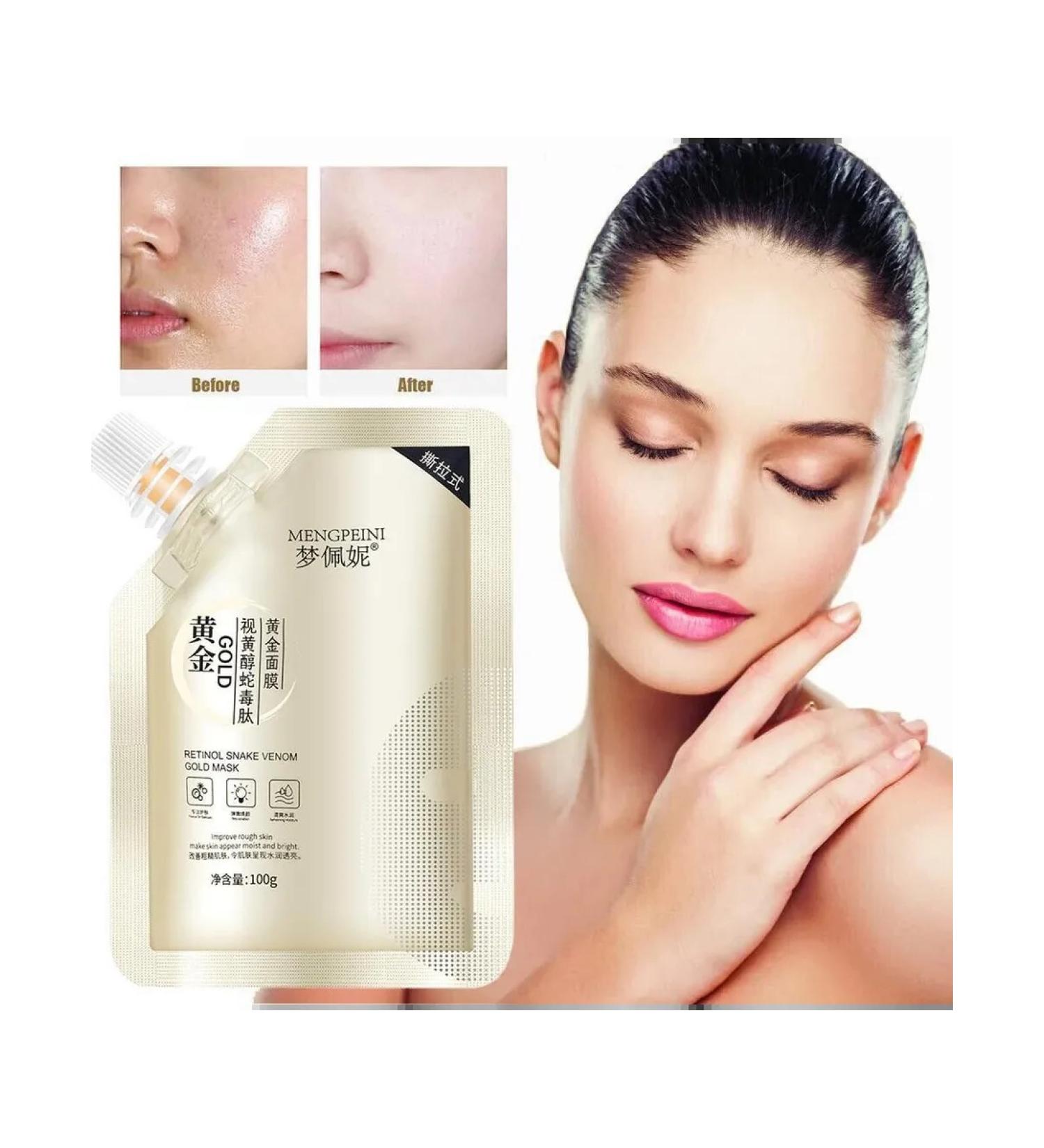 Retinol Golden Facial Mask - Buy Online on GoSupps.com