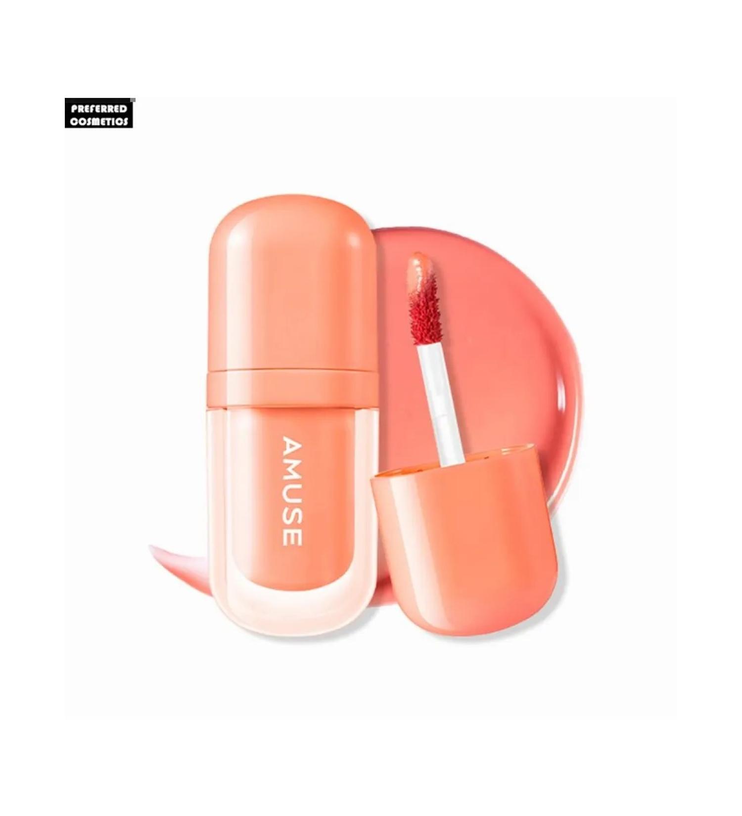 Glazes for lip amuse Bebe moisturizing 02 Papaya Coral - Buy Online on GoSupps.com